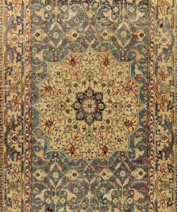 Lot 144, northwest Persian Harshang-design carpet, circa 1800, est. £50-70,000, this sold for £60,000 ($78,600), Sotheby’s London, Rugs and Carpets, 7 November 2017
