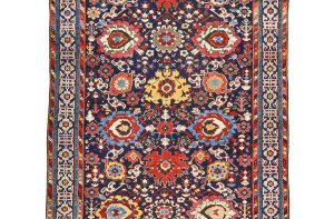 Lot 144, northwest Persian Harshang-design carpet, circa 1800, est. £50-70,000, this sold for £60,000 ($78,600), Sotheby’s London, Rugs and Carpets, 7 November 2017