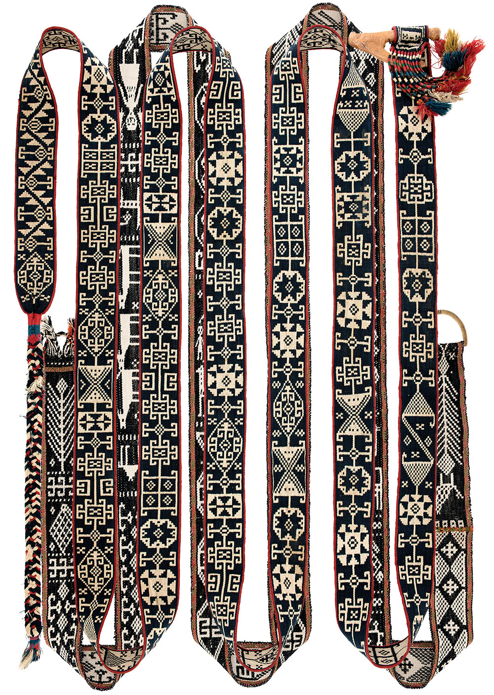 Shahsevan pack-animal band, Iran. Fred Mushkat collection. Published in Weavings of Nomads in Iran, no.86